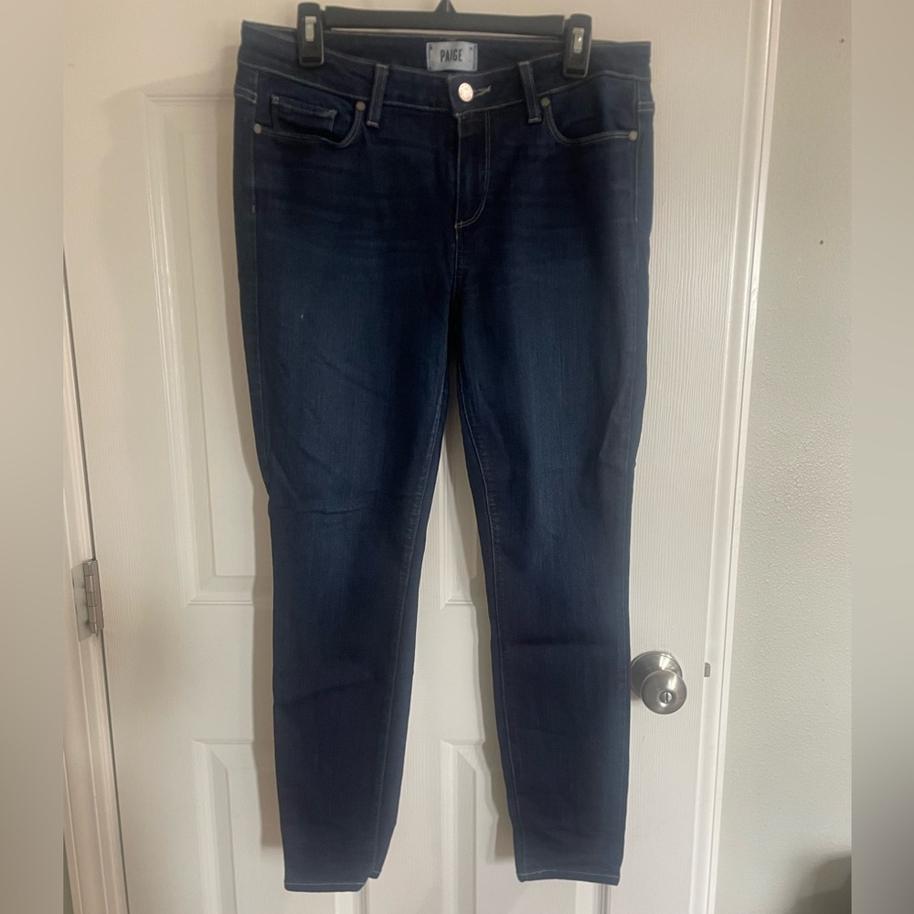 PAIGE Classic Skinny Jeans Size 32